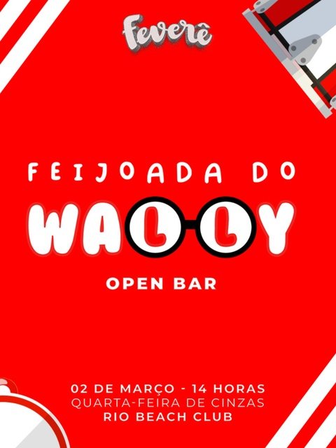 Feijoada do Wally – Open Bar | Feverê