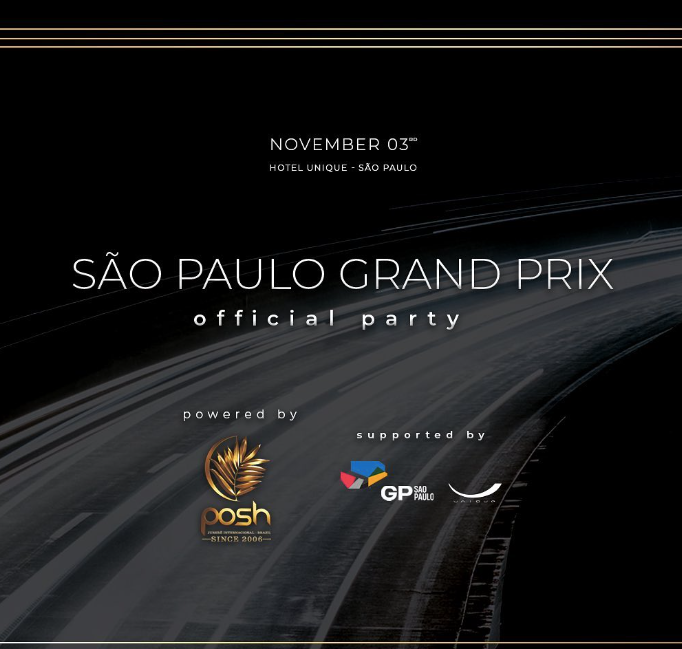 Grand Prix Official Party powered by Posh Club | Th 03 November