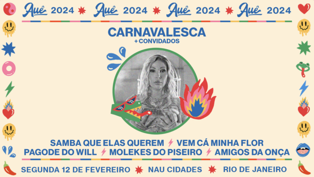AUÊ : CARNAVALESCA c/ VALESCA POPOZUDA E CONVIDADOS
