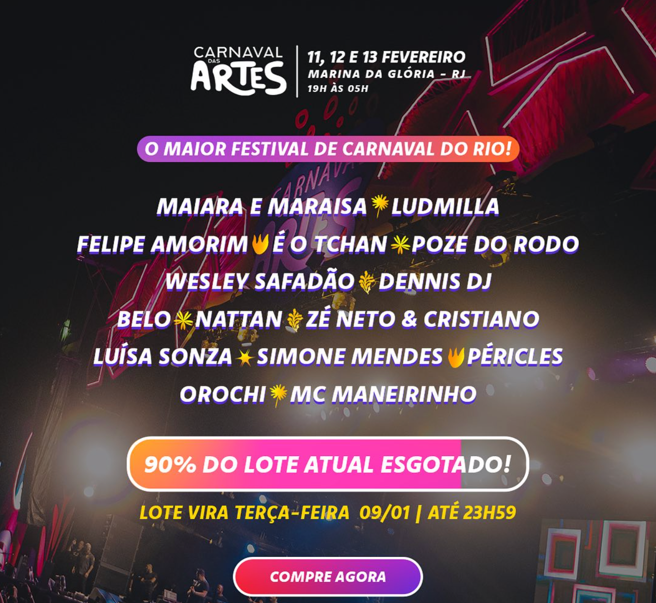 CARNAVAL DAS ARTES 2024 RA Entretenimento