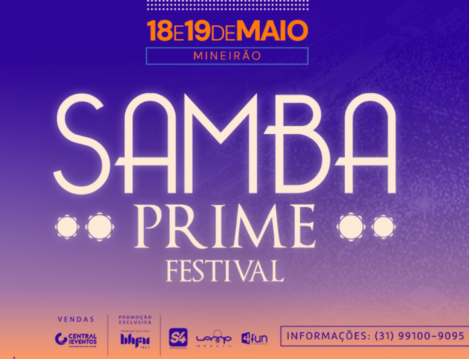 SAMBA PRIME FESTIVAL 2024 – BELO HORIZONTE