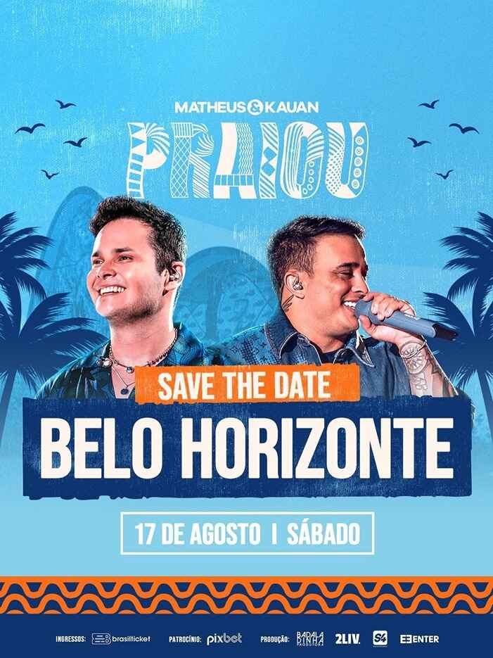 Praiou: Matheus & Kauan em BH