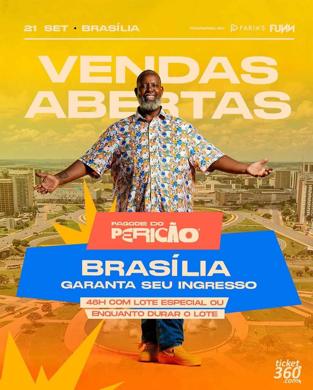 Pagode do Pericão Brasília – Gravação do DVD