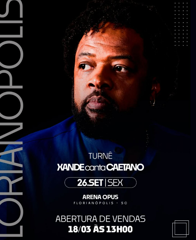 Xande Canta Caetano Florianópolis