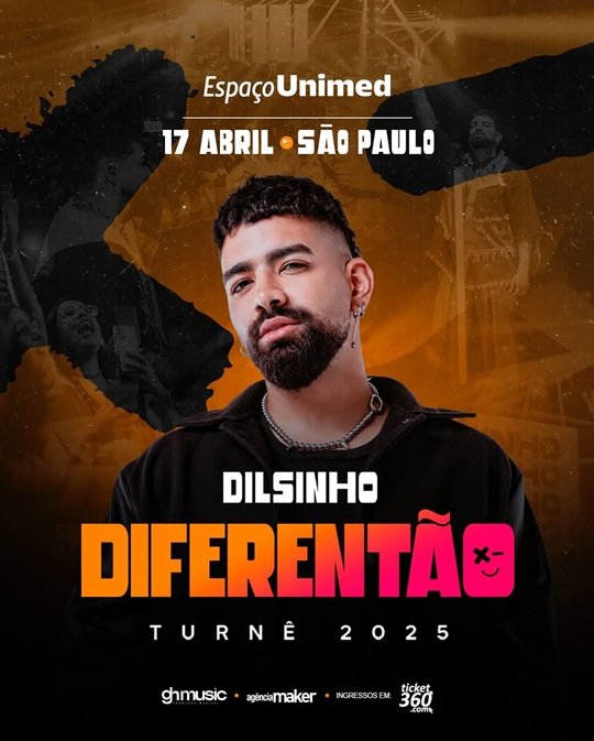 Dilsinho Turnê Diferentão: São Paulo