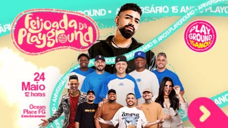 Feijoada Playground 15 Anos com Dilsinho