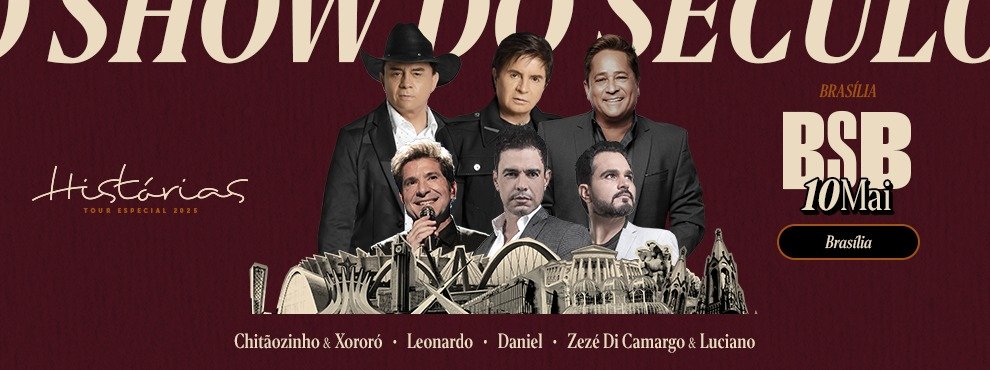 Histórias – O Show do Século Brasília