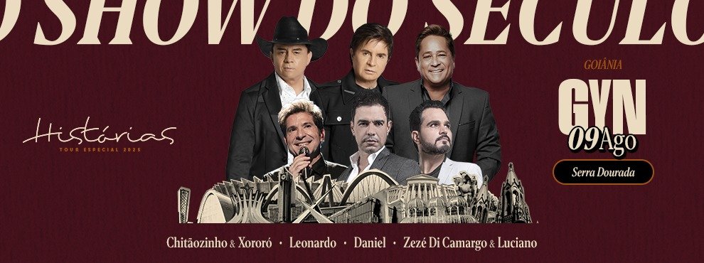 Histórias – O Show do Século Goiânia