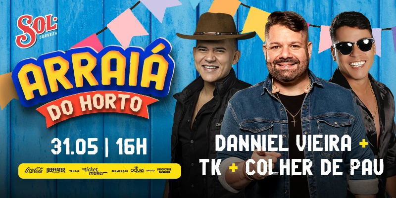 Arraiá do Horto 2025