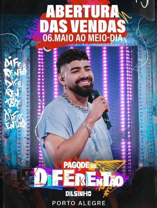Dilsinho – Pagode do Diferentão Porto Alegre