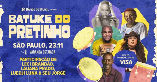 Batuke do Pretinho no Varanda