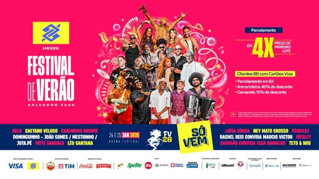 Festival de Verão Salvador 2026