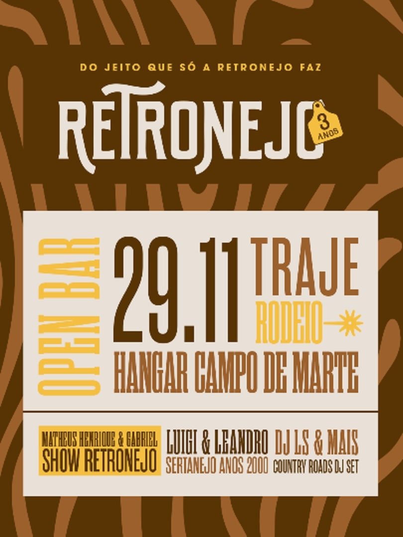Retronejo – 3 Anos
