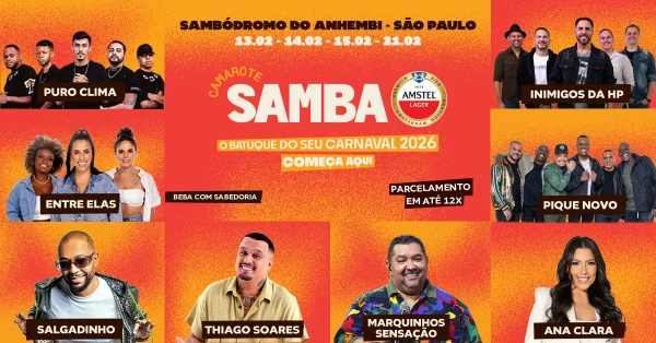 Camarote Samba 2026