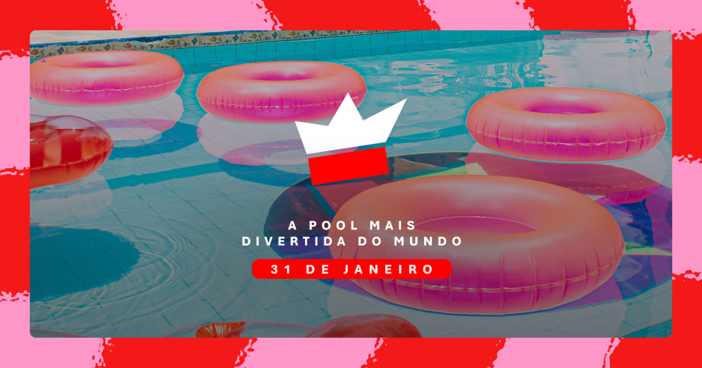 A Pool Party mais divertida do mundo