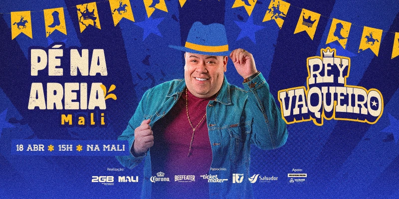 Pé na Areia Mali – Rey Vaqueiro