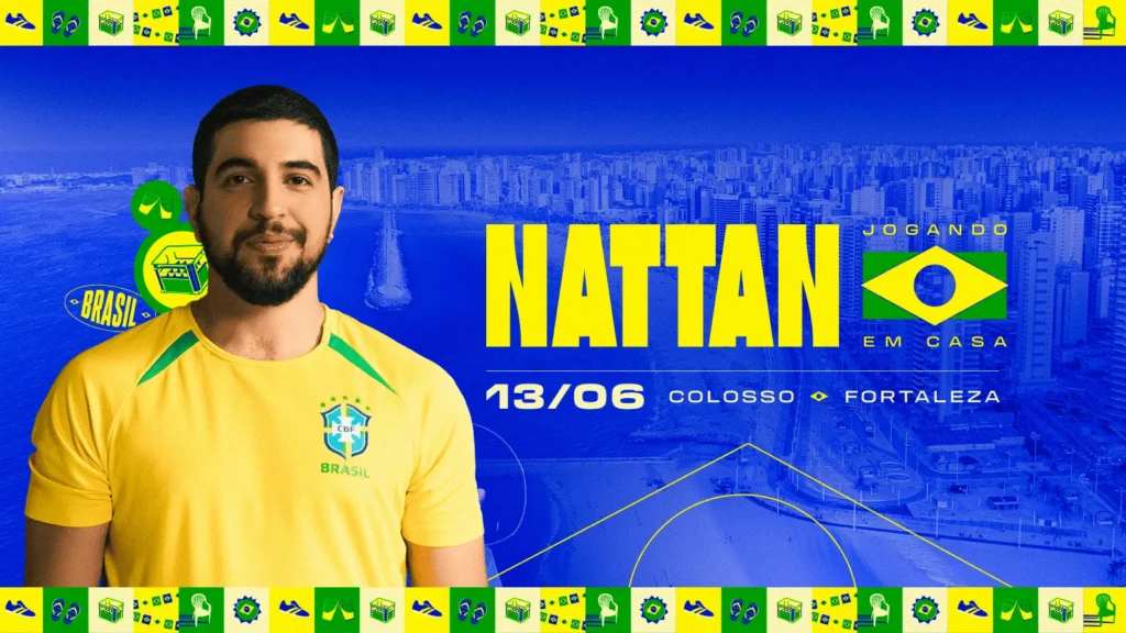 Nattan Jogando em Casa
