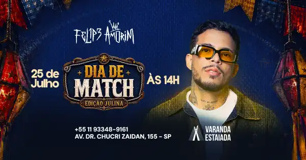 Dia de Match Edição Julina