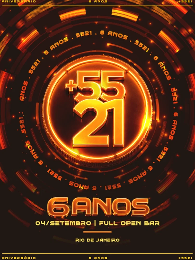 Aniversário 5521 – 6 Anos