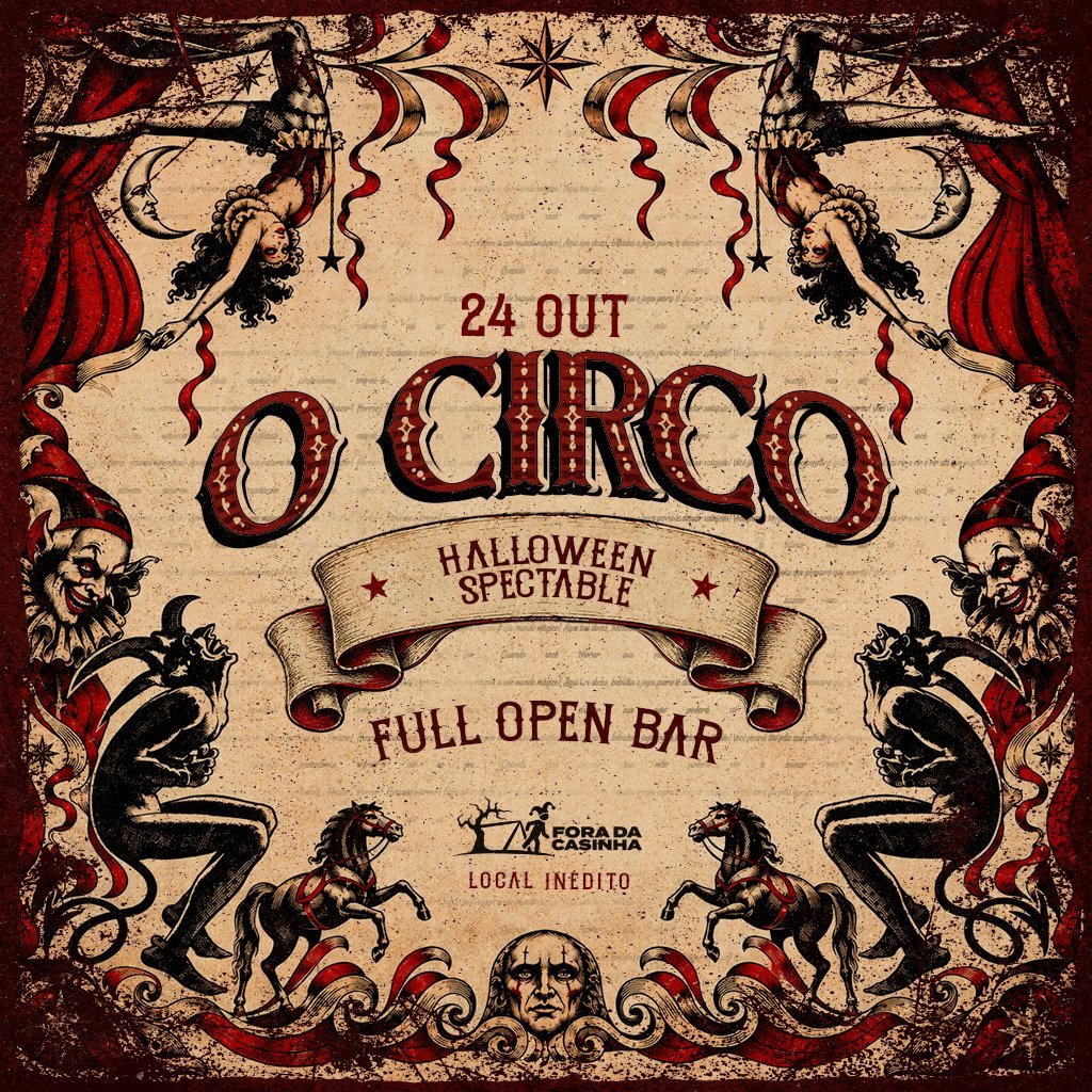 Halloween O Circo em Belo Horizonte